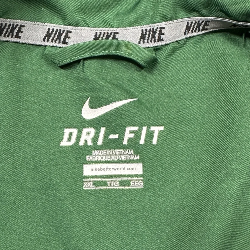 Nike Jacket Mens RB BASEBALL Size XL Green Full-Zip Dri-Fit Athletic‎ 535632-342
